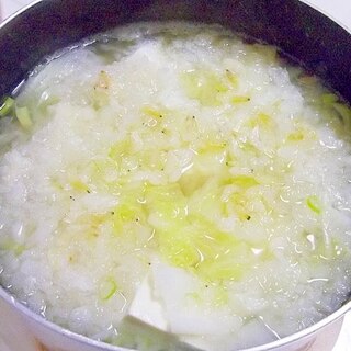 ヘルシー＊簡単＊豆腐と桜えびのみぞれ鍋